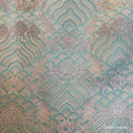Beige Sea Waves & Cliffs Shu Brocade — Shu Brocade fabric by Orient Culture