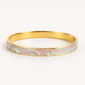 Pastel Cloud Cloisonné Bangle