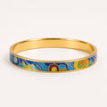 Heritage Landscape Cloisonné Bangle
