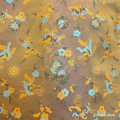 Yellow Butterfly & Plum Blossom Shu Brocade — Shu Brocade fabric by Orient Culture