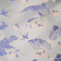 Cherry & Banana Leaves · Light Purple Shu Brocade — Shu Brocade fabric by Orient Culture