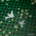 Magpie on Branch Shu Brocade — Shu Brocade fabric by Orient Culture