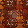 Bada Halo Medallion Shu Brocade — Shu Brocade fabric by Orient Culture