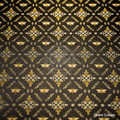 Layered Emerald Flowing Gold · Black Gold Shu Brocade — Shu Brocade fabric by Orient Culture
