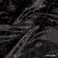 Layered Emerald Flowing Gold · Night Rose Gold Shu Brocade — Shu Brocade fabric by Orient Culture