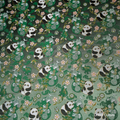 Panda Embracing Blessings Shu Brocade — Shu Brocade fabric by Orient Culture