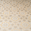 Feather Medallion Motif Shu Brocade — Shu Brocade fabric by Orient Culture