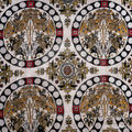 Four Heavenly Kings Hunting Shu Brocade — Shu Brocade fabric by Orient Culture