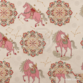 Winged Horse Bringing Wealth Shu Brocade — Shu Brocade fabric by Orient Culture