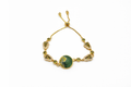 Shu Brocade Peony Bracelet – Handcrafted Silk Heritage Jewelry