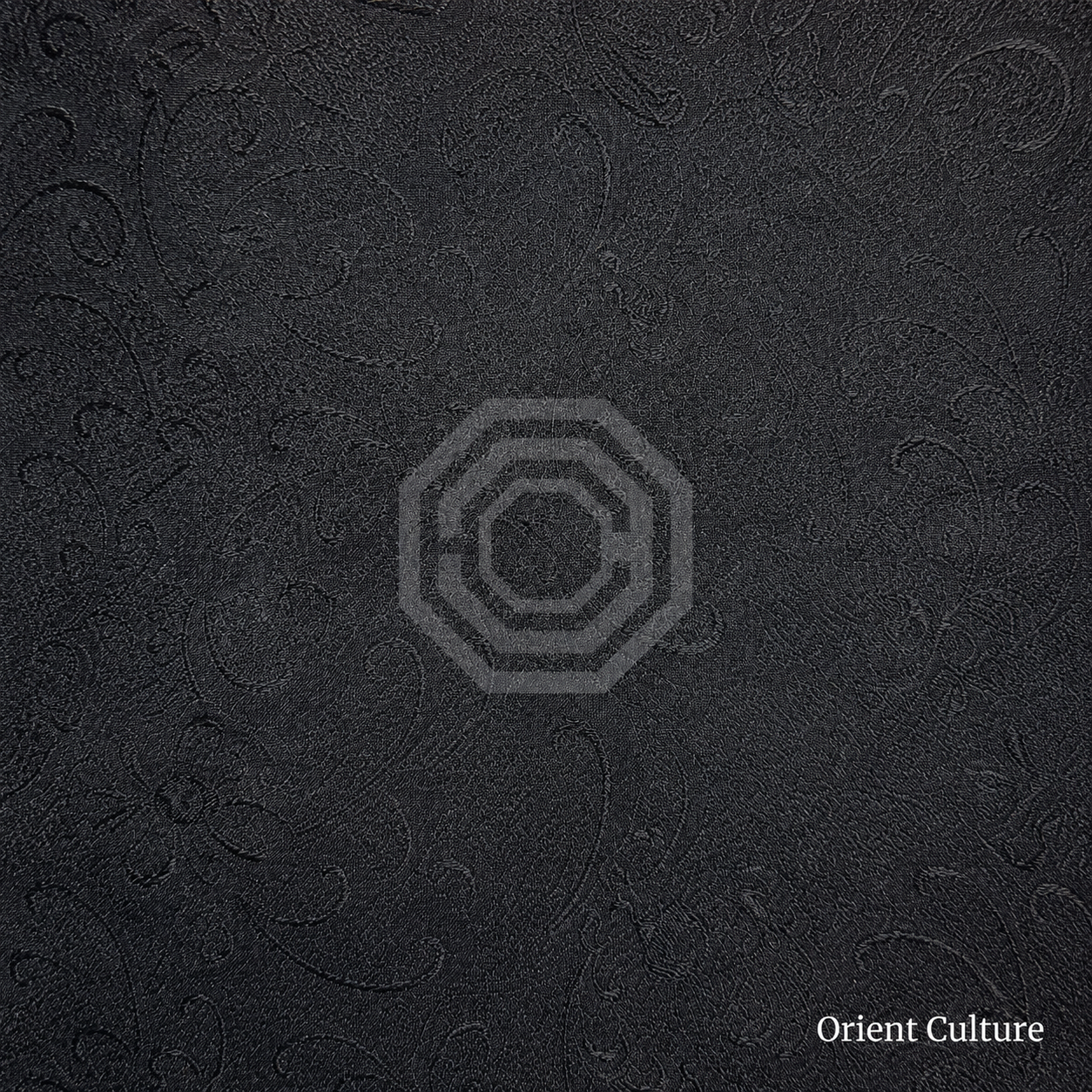 OC-SB-004 — Black Brocade Spring Coin Shu Brocade
