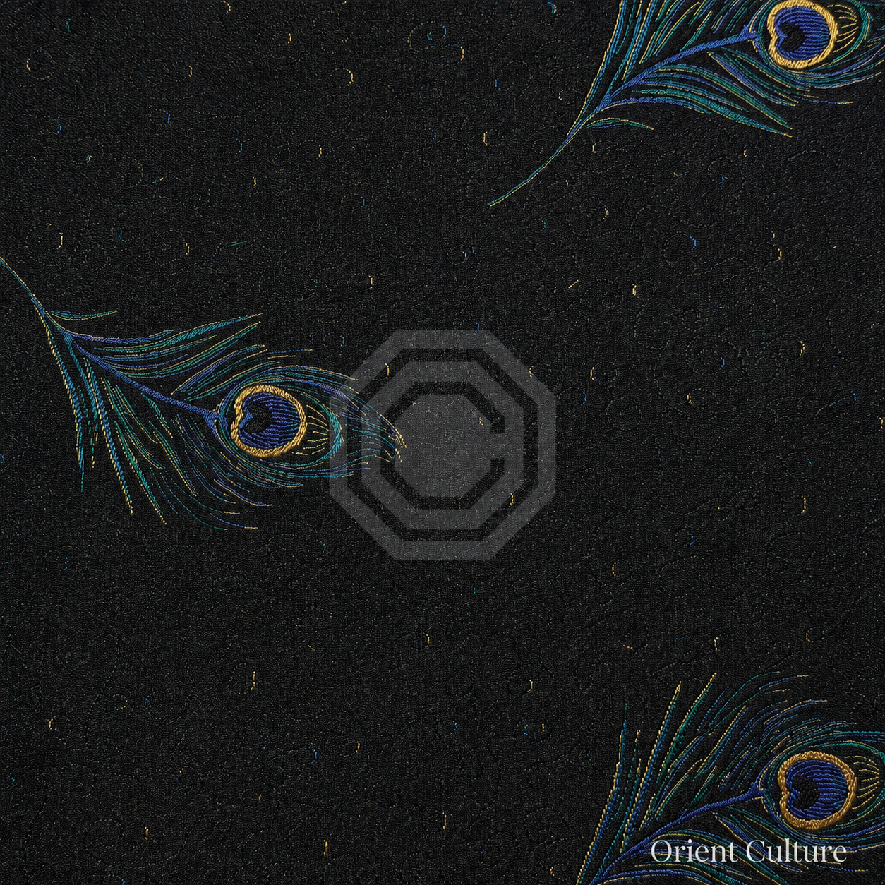 OC-SB-055 — Black Feather Shu Brocade